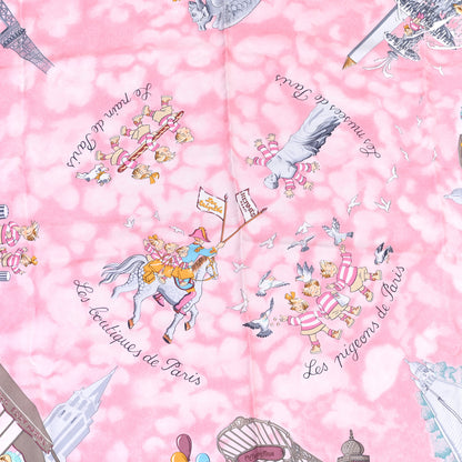 Hermes Silk Les Triples Scarf 90 6 of 12