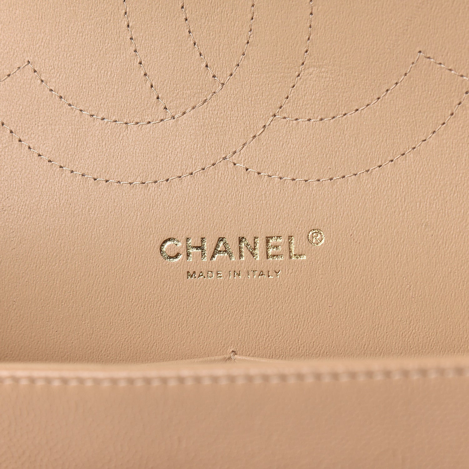 Chanel Caviar Quilted Jumbo Double Flap Light Beige 4 of 19