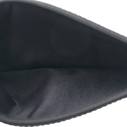 Chanel Coated Canvas Quilted Large Paris Biarritz Tote Black 7 of 12