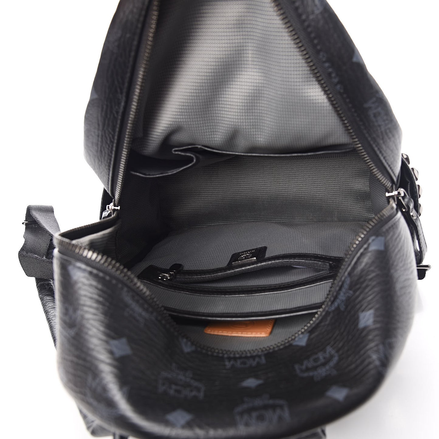 Visetos Small Side Stud Stark Backpack Black