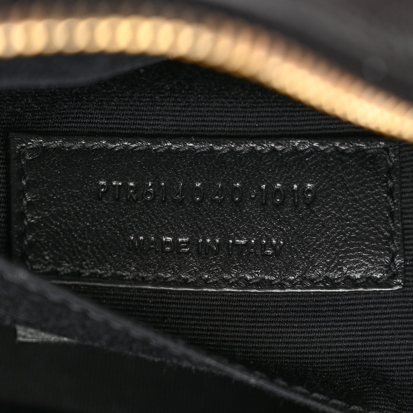 Calfskin Canvas Monogram Lou Belt Bag Black