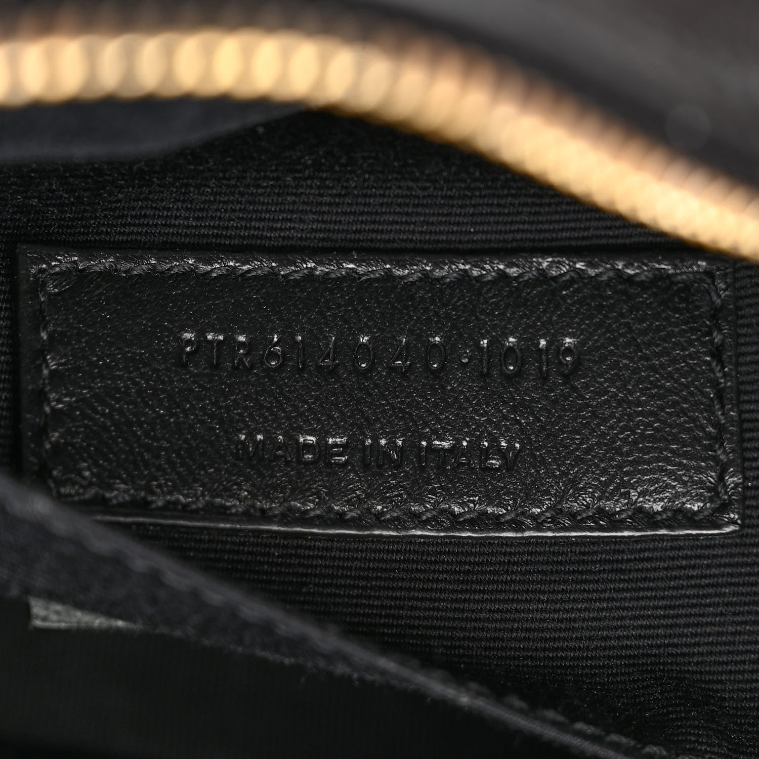 Saint Laurent Calfskin Canvas Monogram Lou Belt Bag Black 7 of 10