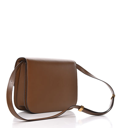 Celine Box Calfskin Medium Classic Box Flap Bag Camel 3 of 17