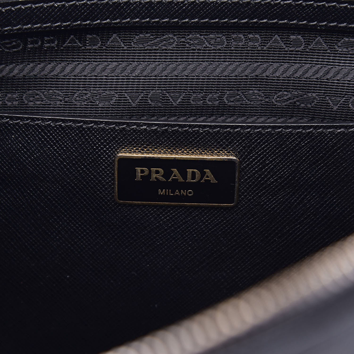 Prada Saffiano Medium Galleria Double Zip Tote Black 6 of 12