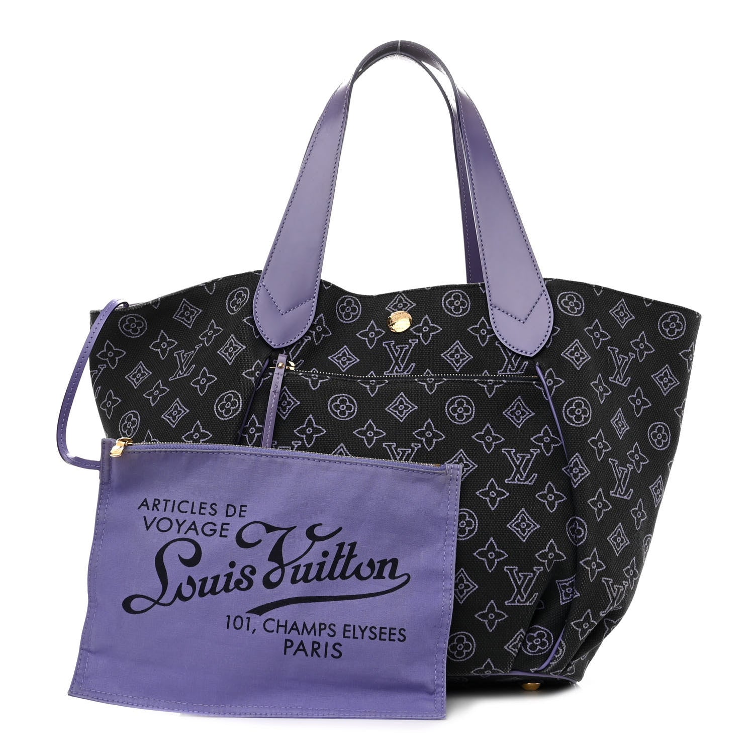 Louis Vuitton Cabas Ipanema PM Navy 1 of 13