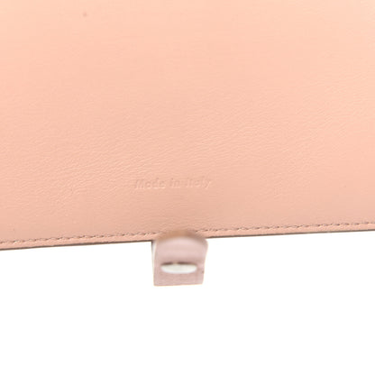 Celine Grained Calfskin Large Multifunction Strap Wallet Pink Chalk 7 of 9