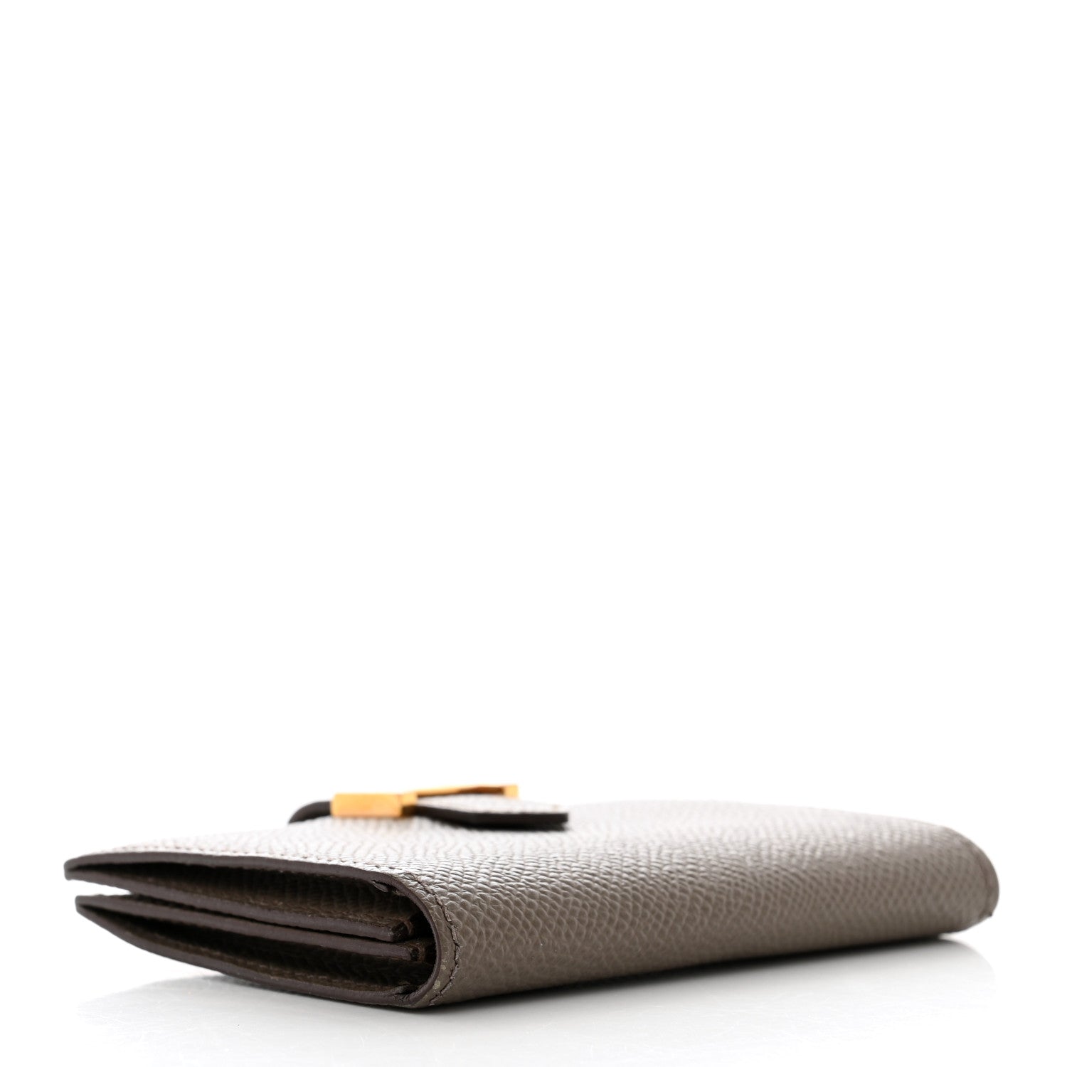 Hermes Epsom Bearn Card Holder Wallet Etain 4 of 7