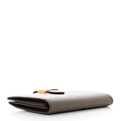 Hermes Epsom Bearn Card Holder Wallet Etain 4 of 7