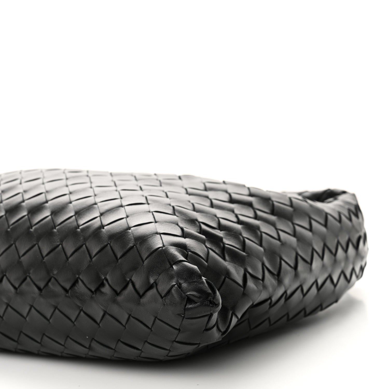 Bottega Veneta Calfskin Intrecciato Small Hop Black 9 of 9