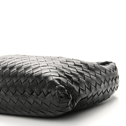 Bottega Veneta Calfskin Intrecciato Small Hop Black 9 of 9