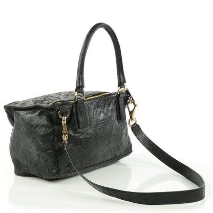 Givenchy Tumbled Sheepskin Medium Pandora Bag Black 3 of 10