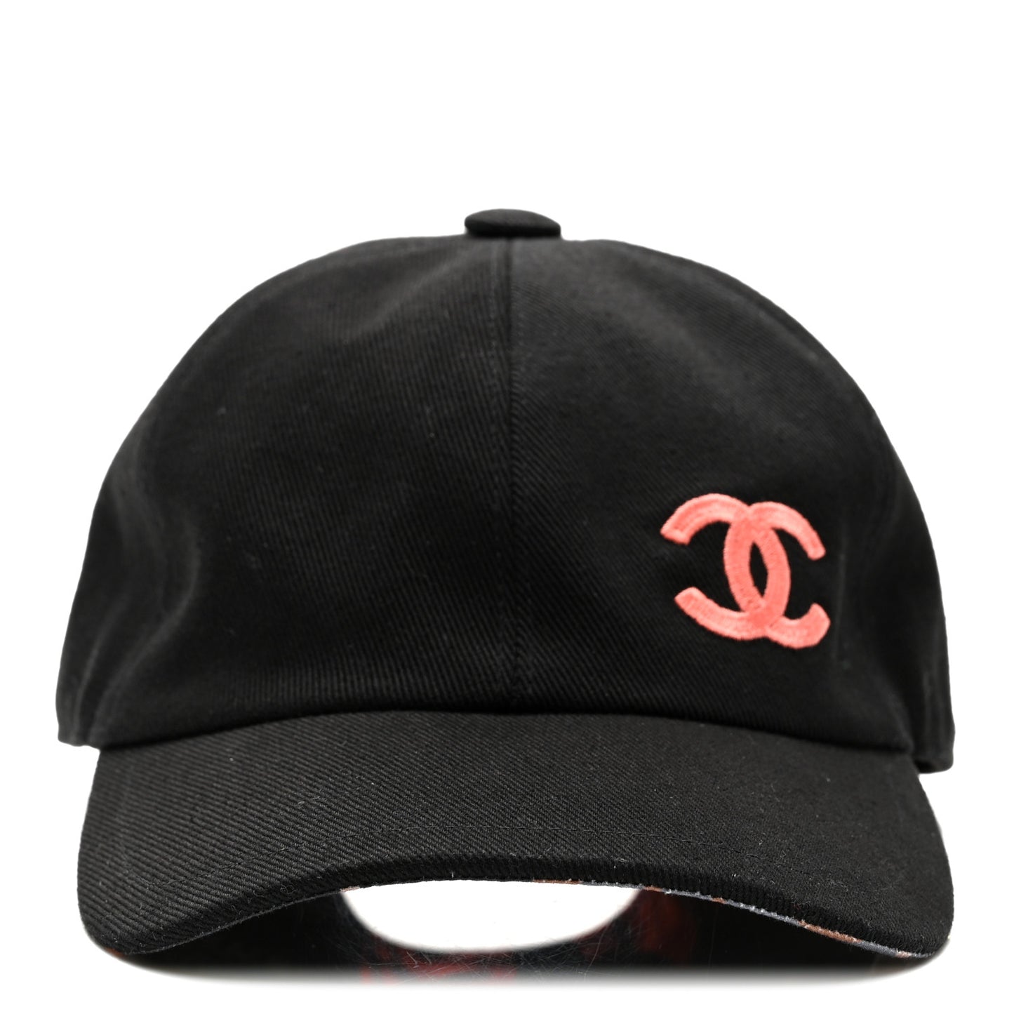 Cotton CC Cap Hat Black Coral