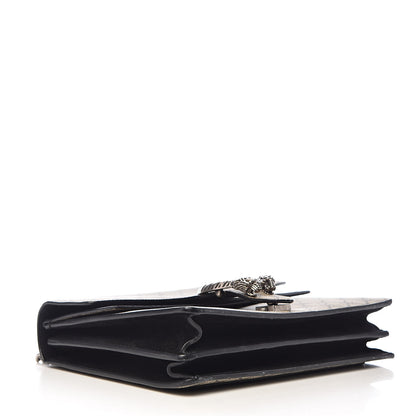 Gucci GG Supreme Monogram Medium Dionysus Shoulder Bag Black 4 of 10