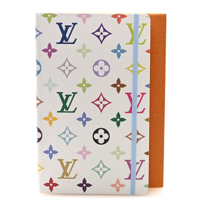 Louis Vuitton LV x TM Monogram Multicolor Jane Notebook MM White 7 of 7