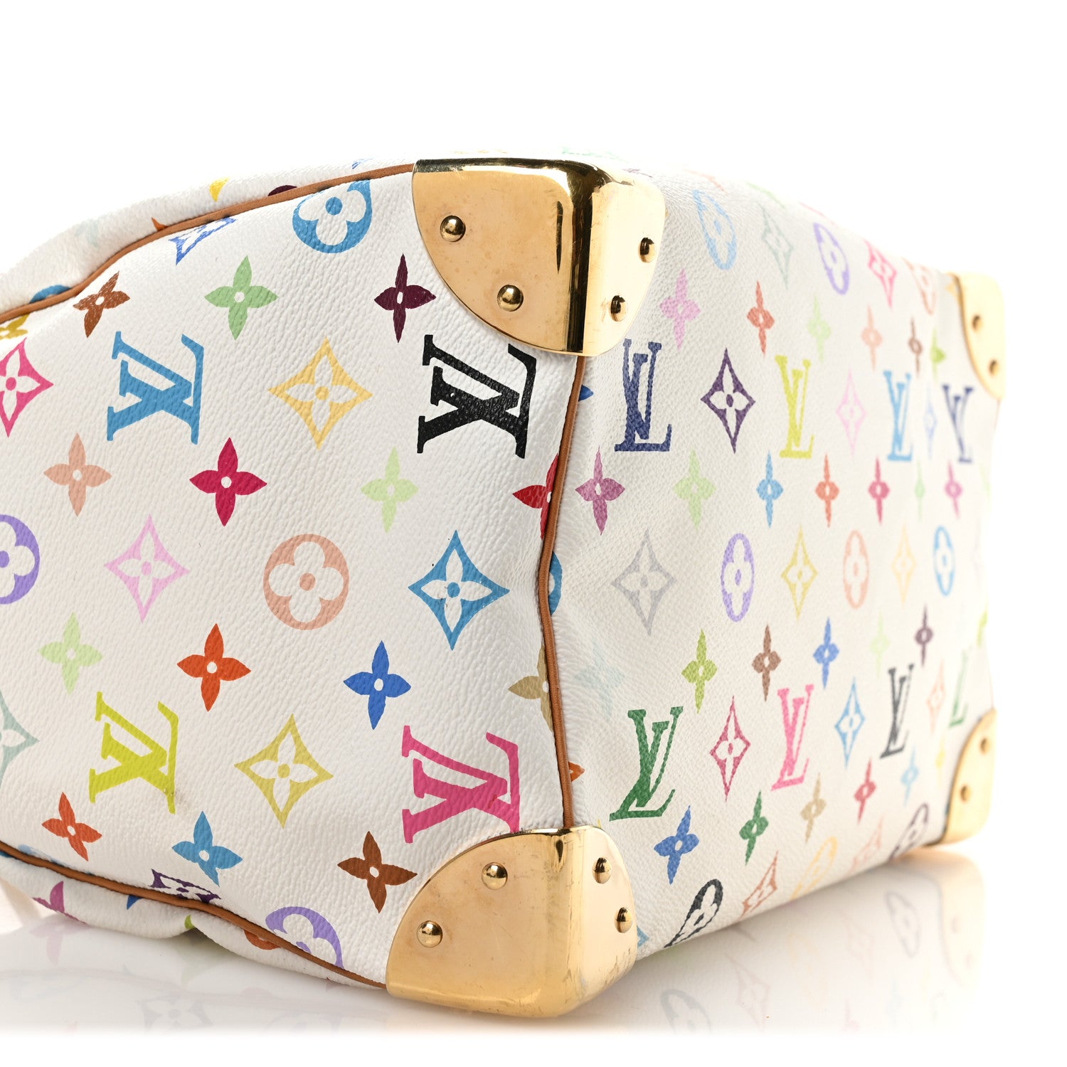 Louis Vuitton Monogram Multicolor Speedy 30 White 9 of 10