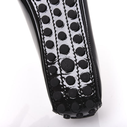 Louis Vuitton Patent Calfskin Oxford Ballerina Flats 38.5 Black 7 of 9