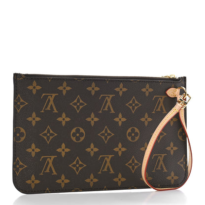 Louis Vuitton Monogram Neverfull MM GM Pochette 3 of 8