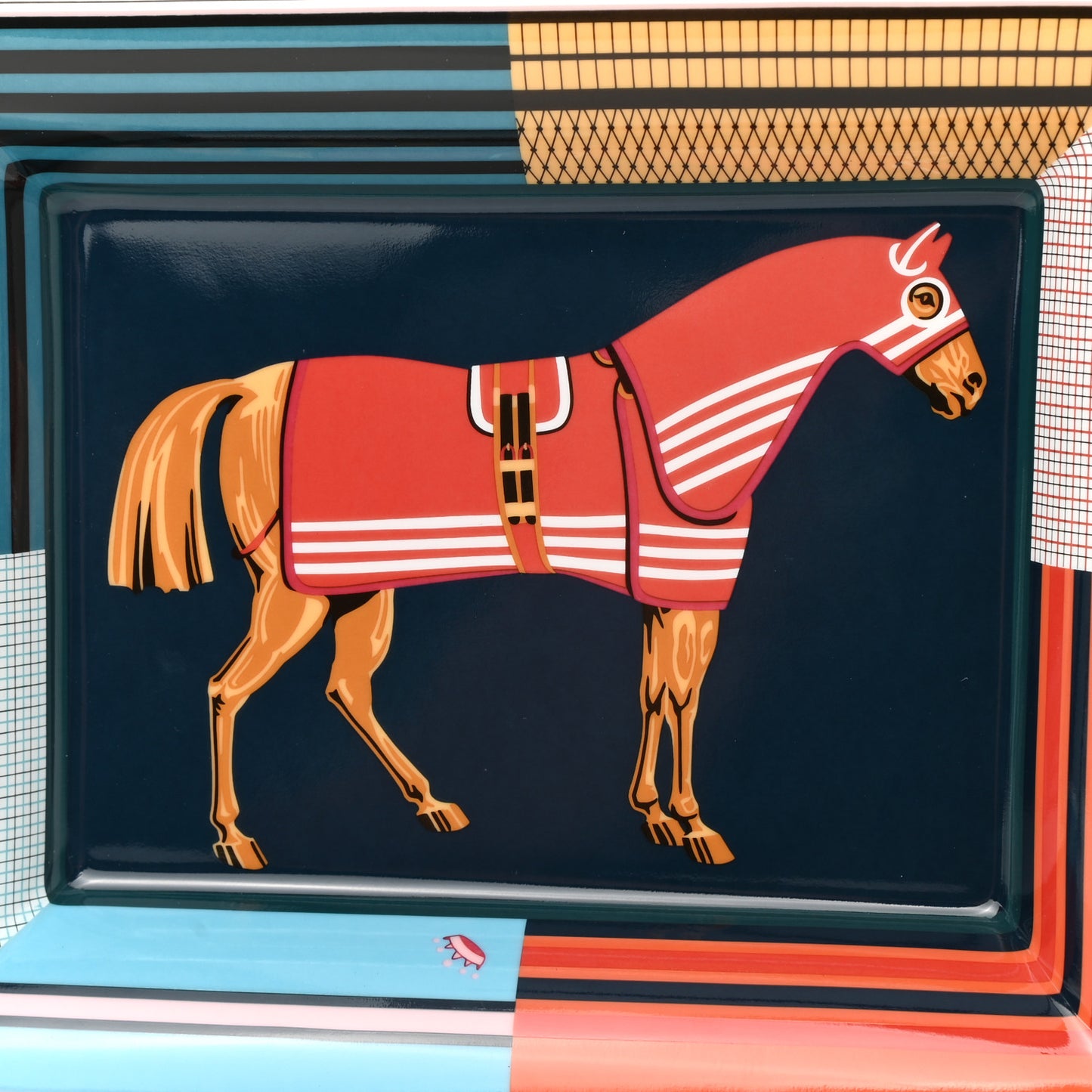 Porcelain Rocabar A Cheval Change Tray