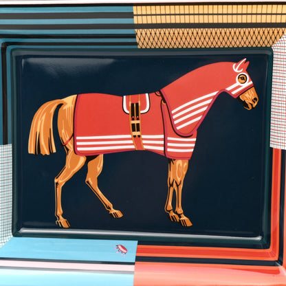 Hermes Porcelain Rocabar A Cheval Change Tray 6 of 8