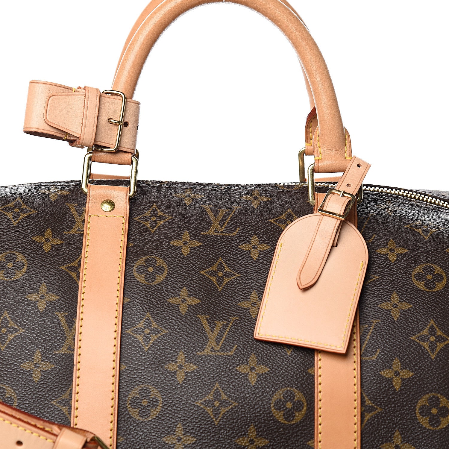Louis Vuitton Monogram Keepall Bandouliere 55 8 of 8