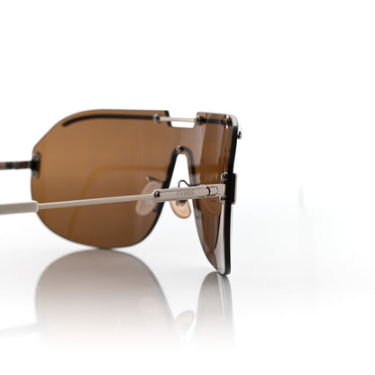 Fendi FF Shield Sunglasses FF M0098/S Brown 5 of 7