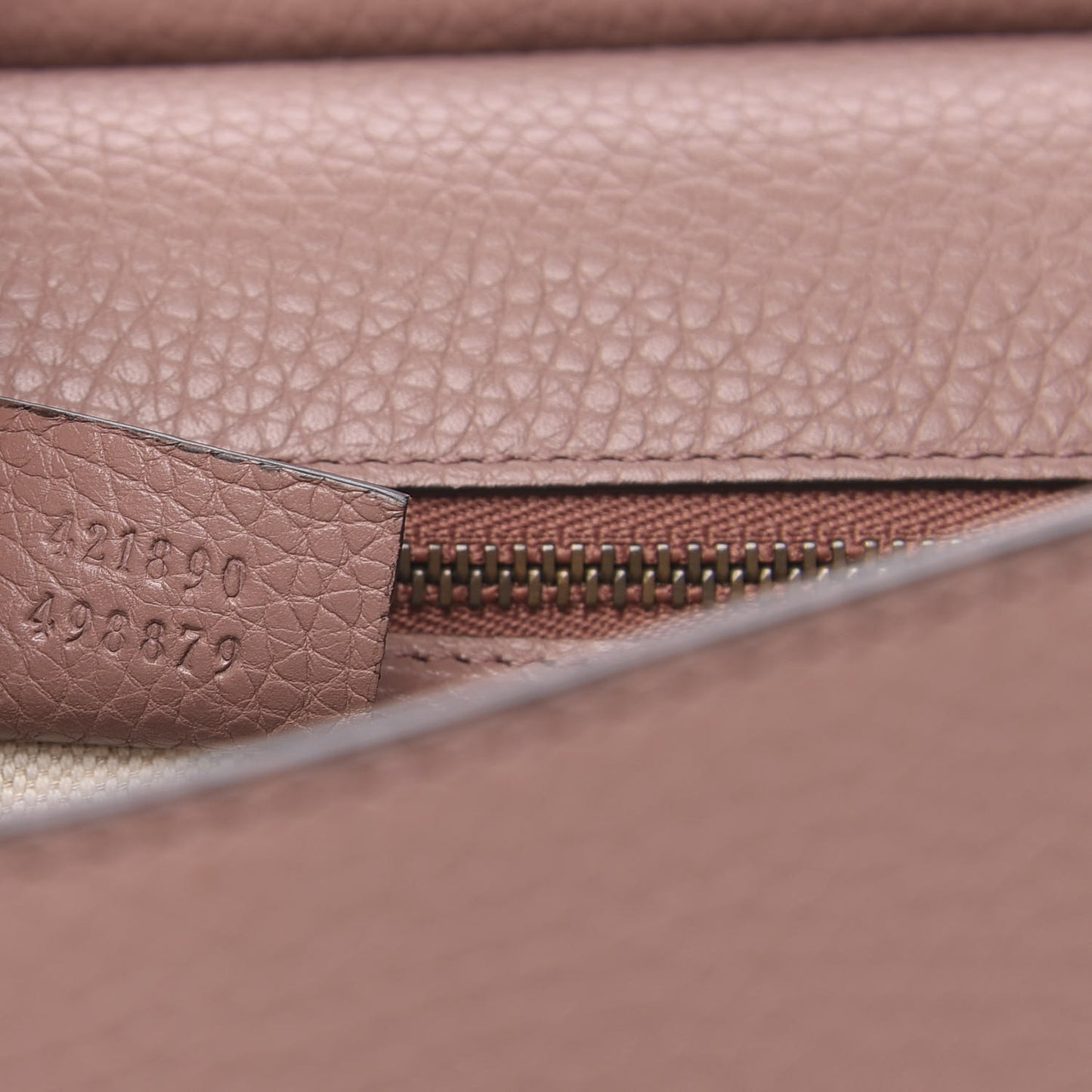 Calfskin Small GG Marmont Top Handle Bag Rosy Phard