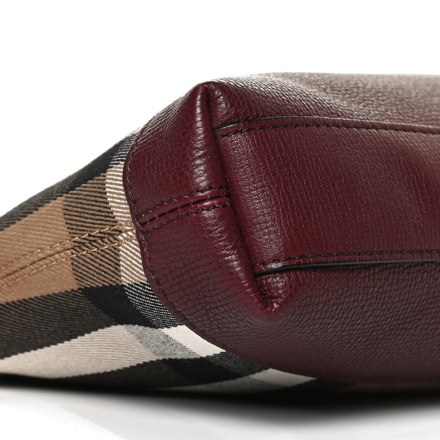 Derby House Check Abingdon Convertible Clutch Mahogany Red
