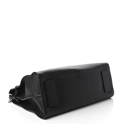 Saint Laurent Grained Calfskin Medium Souple Sac De Jour Duffle Black 5 of 11