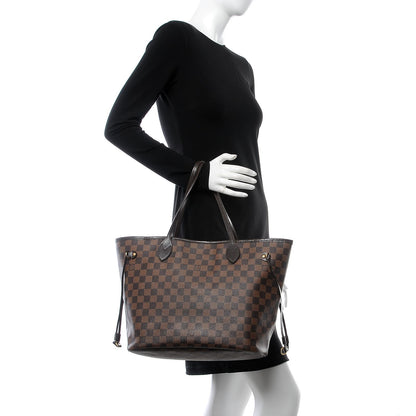 Louis Vuitton Damier Ebene Neverfull MM 2 of 18