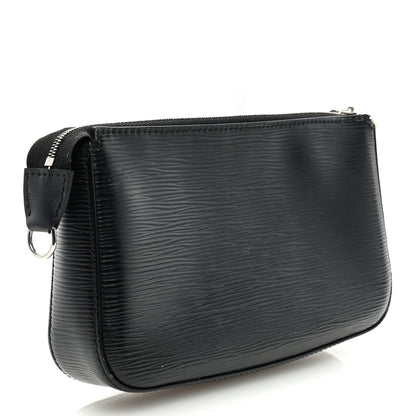 Louis Vuitton Epi Pochette Accessories NM Black 3 of 7
