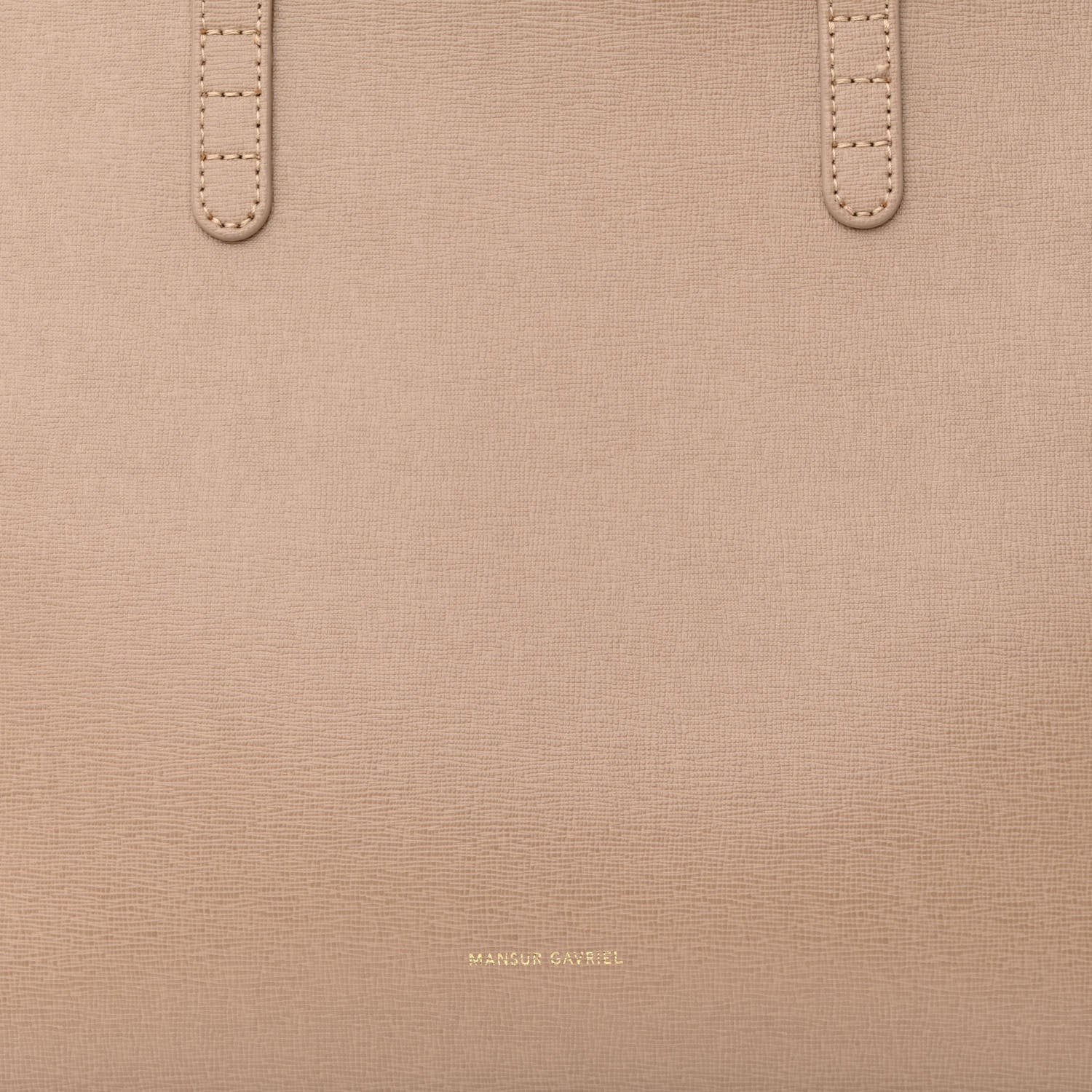 Mansur Gavriel Saffiano Small Zip Tote Beige 7 of 10