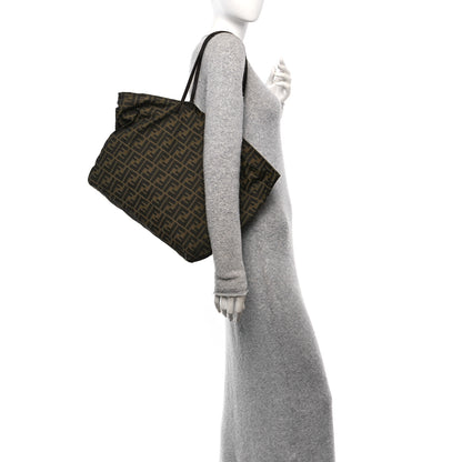 Fendi Zucca Shopping Tote Tobacco 2 of 12