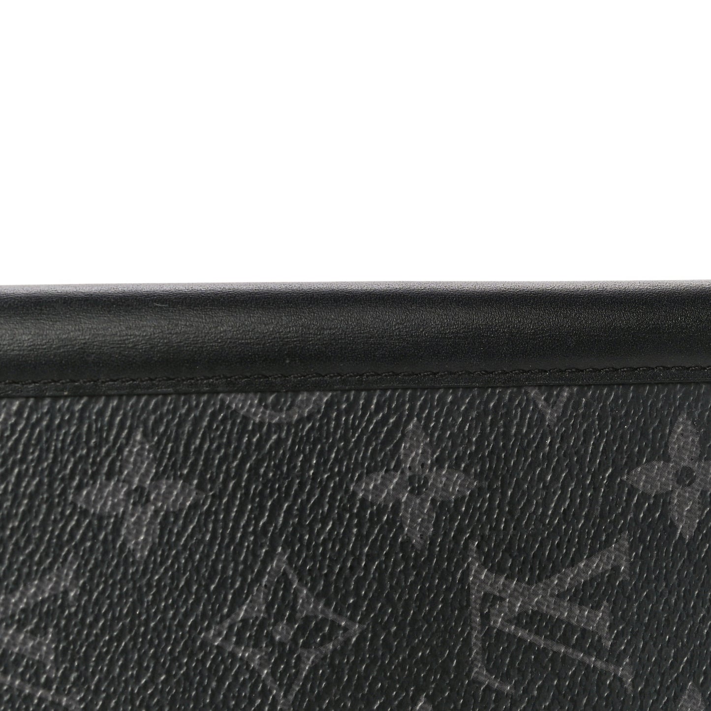 Monogram Eclipse iPhone XS Max Folio Case Black