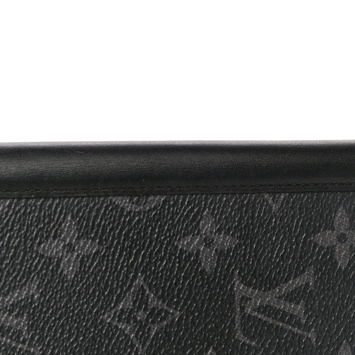 Louis Vuitton Monogram Eclipse iPhone XS Max Folio Case Black 14 of 14