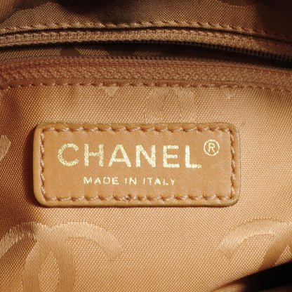 Chanel Caviar CC Stitched Shoulder Bag Yellow 6 of 7