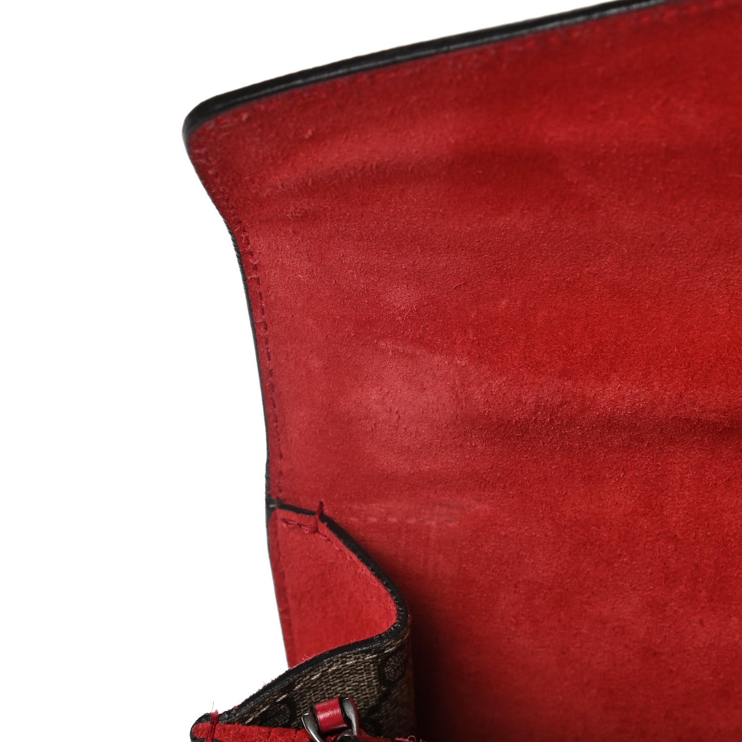 GG Supreme Monogram Small Dionysus Shoulder Bag Red