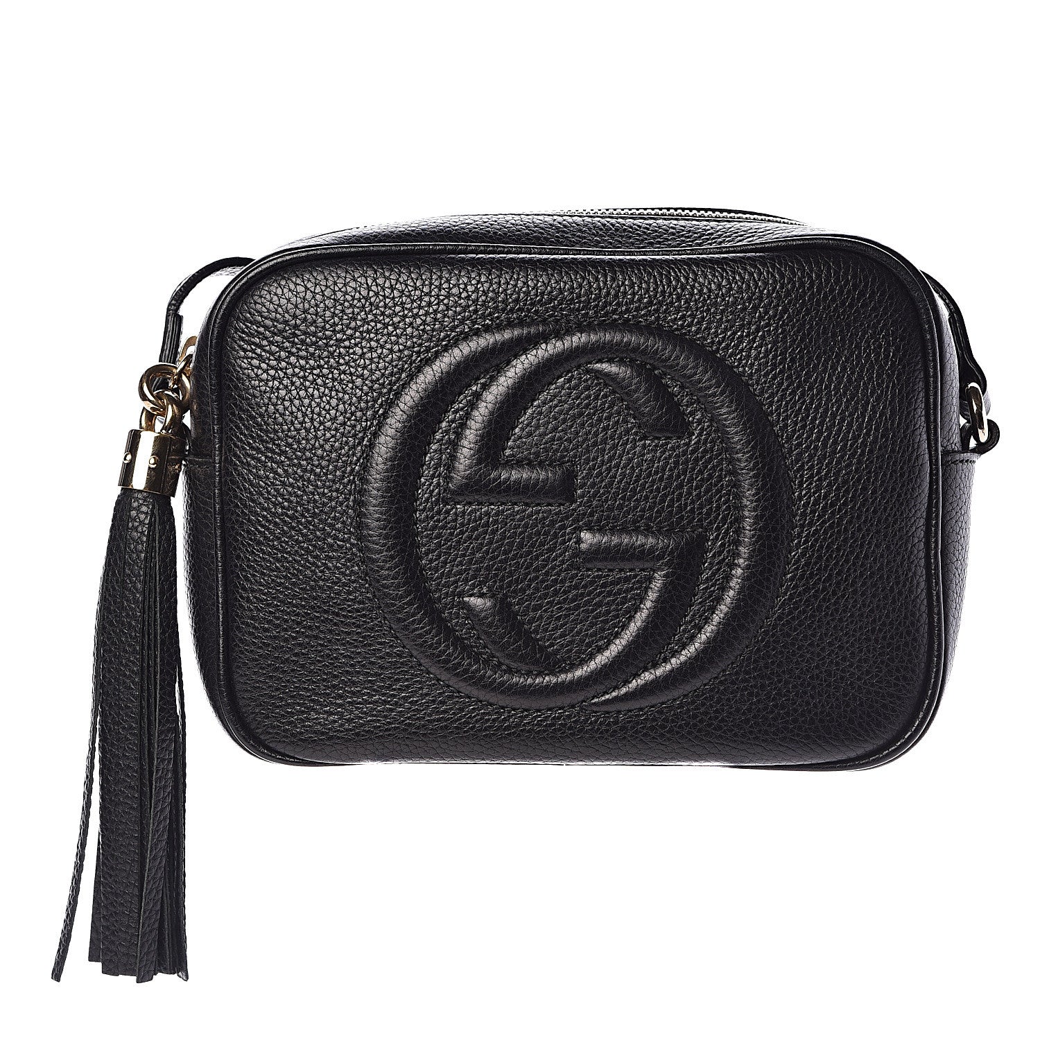 Gucci Pebbled Calfskin Small Soho Disco Bag Black 1 of 10