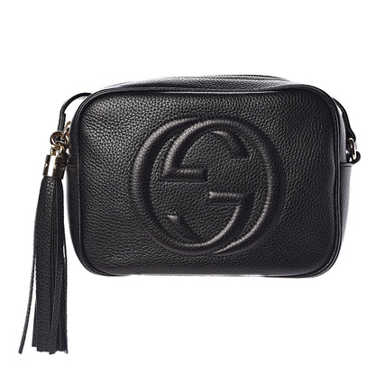 Gucci Pebbled Calfskin Small Soho Disco Bag Black 1 of 10