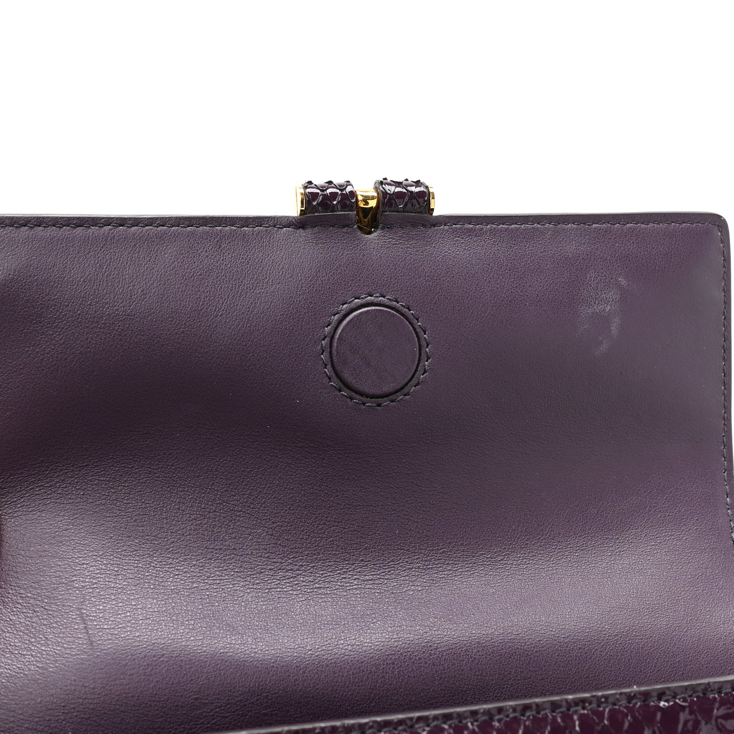 Tom Ford Snakeskin Small T Clasp Tara Crossbody Bag Burgundy 10 of 13