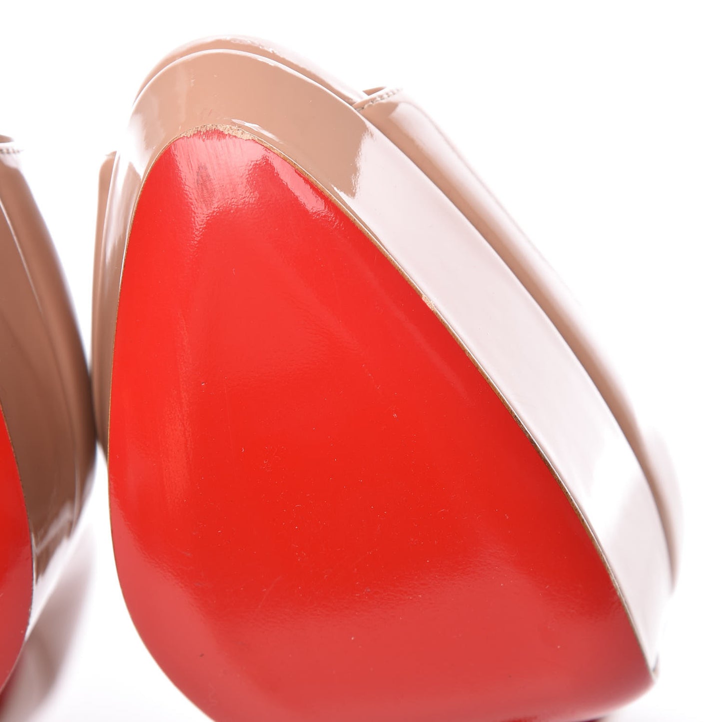 Patent Lady Peep 150 Pumps 39.5 Nude