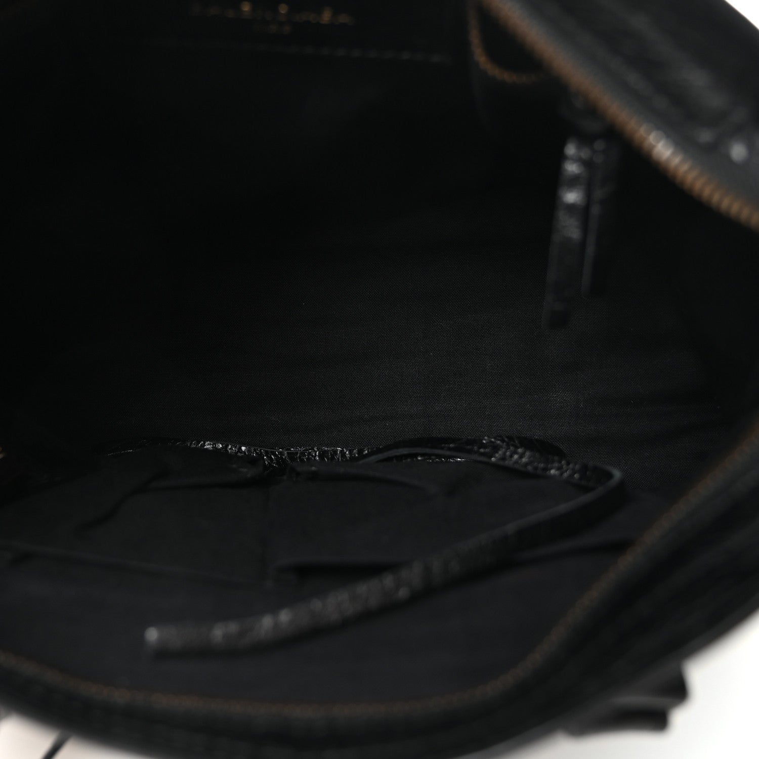 Balenciaga Agneau Classic Hardware S City Logo Strap Black White 5 of 10