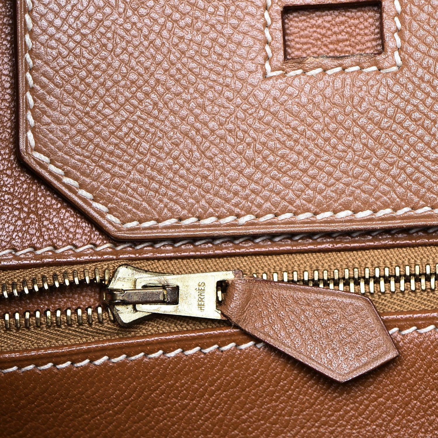 Hermes Courchevel Birkin 35 Gold 11 of 24
