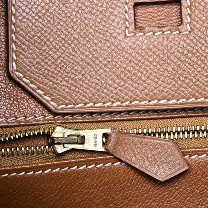 Hermes Courchevel Birkin 35 Gold 11 of 24