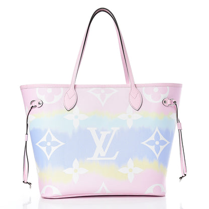 Louis Vuitton Monogram Escale Neverfull MM Pastel 2 of 12