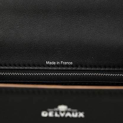Delvaux Calfskin MM Tempete Satchel Black 6 of 10