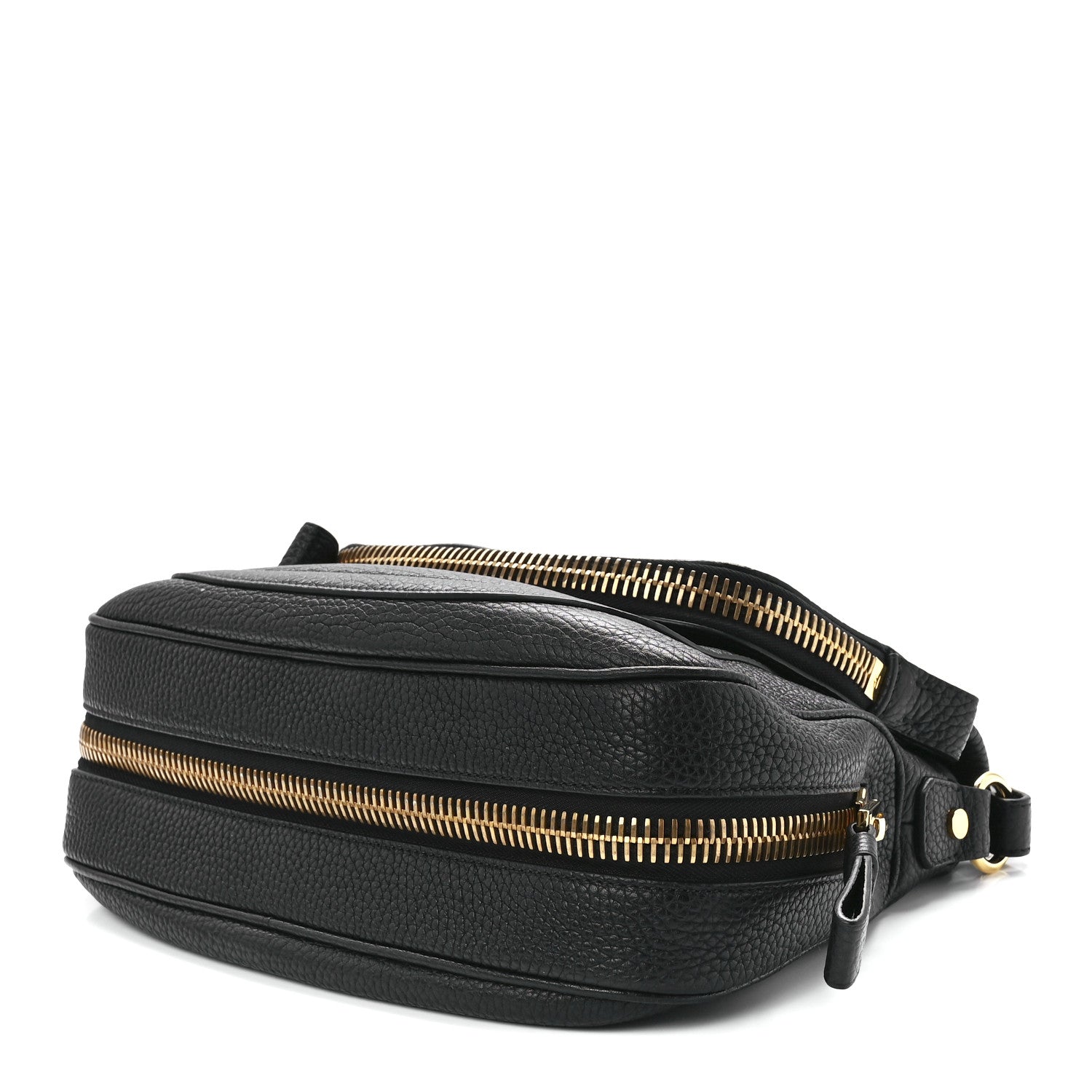 Tom Ford Grained Calfskin Medium Jennifer Crossbody Bag Black 8 of 10