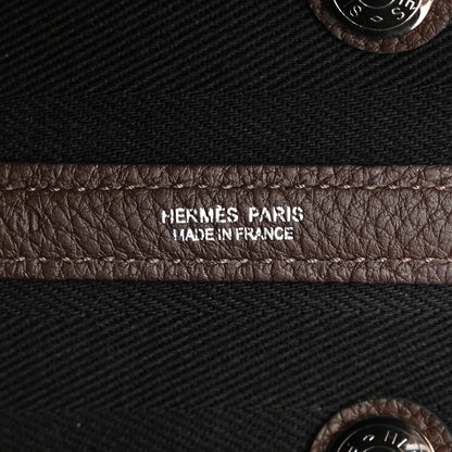 Hermes Toile Negonda Garden Party 30 TPM Black Chocolate 6 of 11