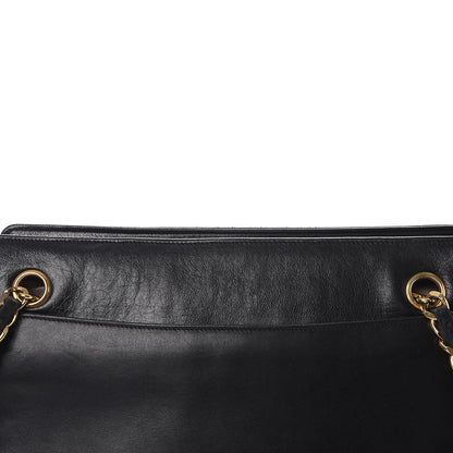 Chanel Lambskin CC Shoulder Bag Black 11 of 13