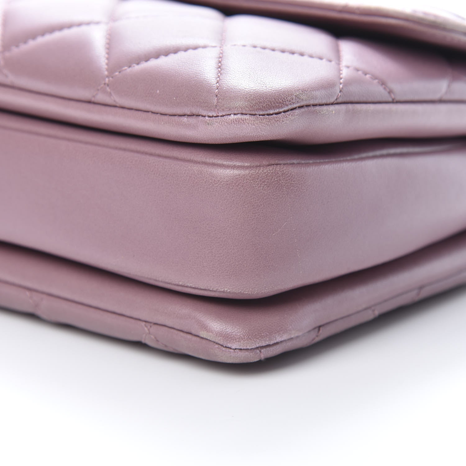 Chanel Lambskin Quilted Small Trendy CC Flap Dual Handle Bag Light Purple 10 of 17