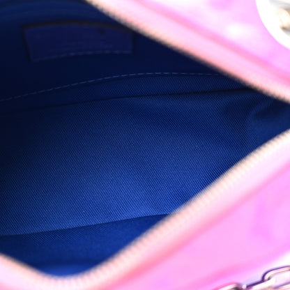 Louis Vuitton Taurillon Illusion Mini Soft Trunk Bleu Rose 5 of 13